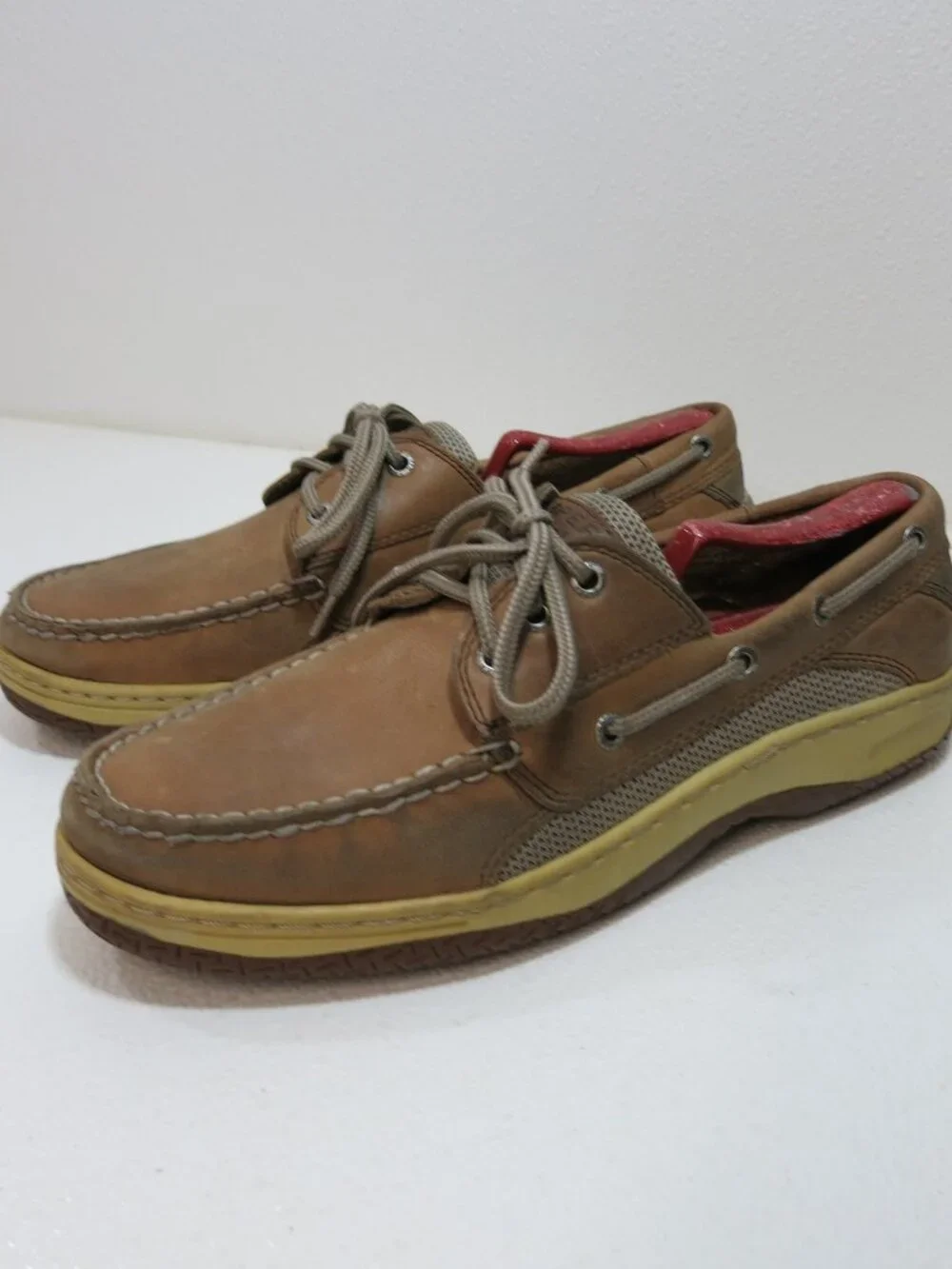 Sperry Top-Sider Two Tone Leather Boat Deck Shoes Men's Footwear Shoe's 9.5 M